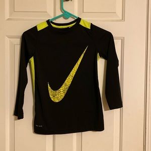 Two boys Nike Size Small Dri-Fit Long Sleeve shirts